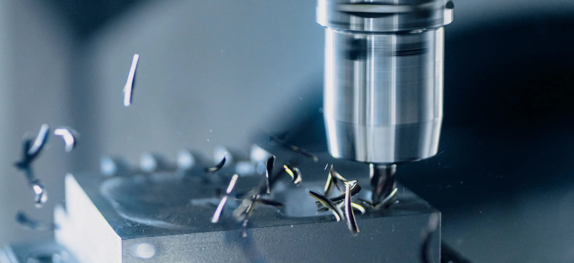 CNC machining of a cutting part